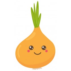 Sticker cosse petits pois expressive