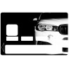 Sticker carte bancaire voiture sport