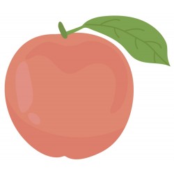 Sticker framboise