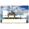 Sticker carte bancaire mont saint michel