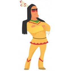 Sticker femme danse