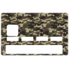Sticker carte bancaire Militaire