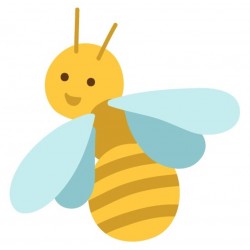 Sticker insecte trompe marrons