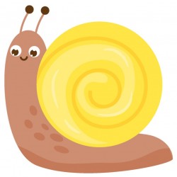 Sticker abeille verticale jaune noire