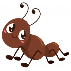 Sticker escargot rouge orange
