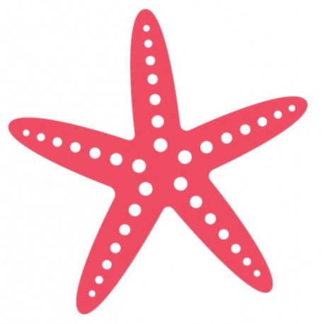 Sticker étoile jaune pois blancs