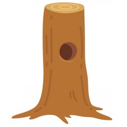 Sticker tronc arbre