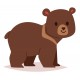 Sticker ourson mange miel