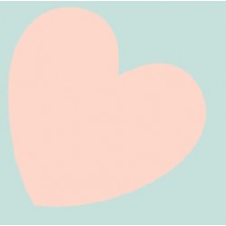Sticker fleur blanche verte fond vert