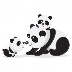 Sticker feuillage vert