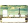 Autocollant CB Paris longue vue vintage
