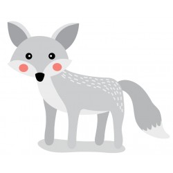 Sticker otarie ailes pattes rayées