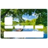Autocollant carte bancaire campagne