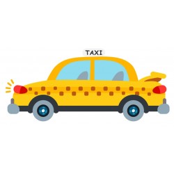 Sticker avion bleus blanc