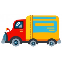 Sticker soucoupe volante bleues verte