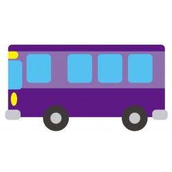 Sticker camion jaune éboueurs