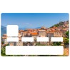 Autocollant carte bancaire CB corse