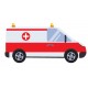 Sticker food truck burger ambulant