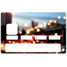 Autocollant carte bancaire city