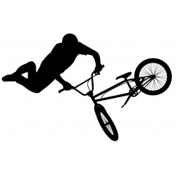 Sticker figure bmx virage