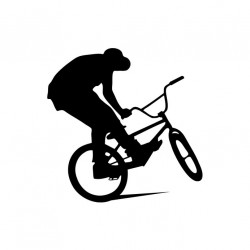 Sticker figure équilibre homme