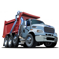 Sticker camion oversize load