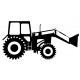 Sticker tracteur visseur