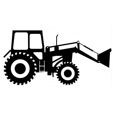 Sticker tracteur visseur