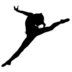 Sticker danseuse arbre
