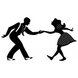 Sticker danse couple