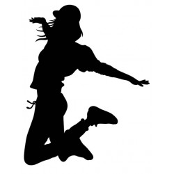 Sticker couple danse salut