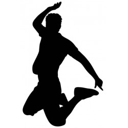 Sticker danseur wesh