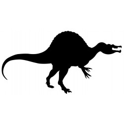 Sticker dinosaure queue droite