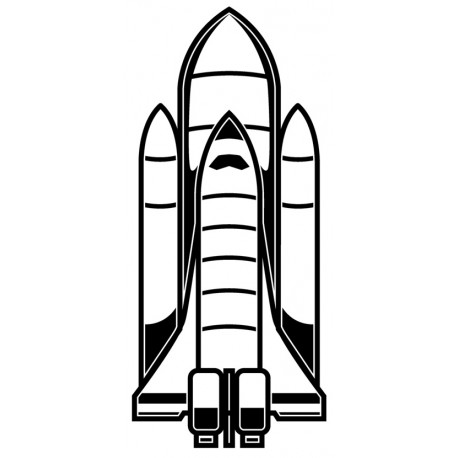 Sticker planète noire