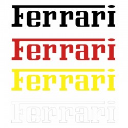 Stickers Ferrari
