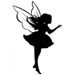 Sticker fée bras tendu