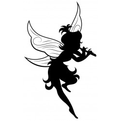 Sticker fée ailes blanches