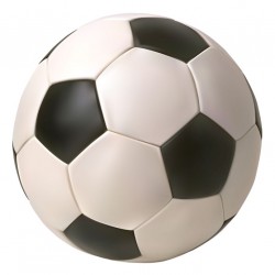 Sticker footballeur genoux noir