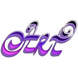 Sticker style gris relief