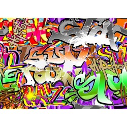 Sticker graffiti gribouillis
