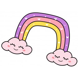 Sticker licorne reine brillante