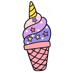 Sticker arc-en-ciel nuage souriant