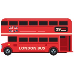 Sticker paysage londonien baroque