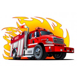 Sticker volunteer fire dept 13