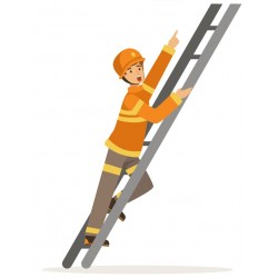 Sticker tuyau borne incendie
