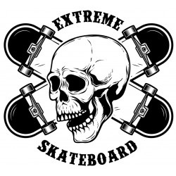 Sticker skateboarding club 1998