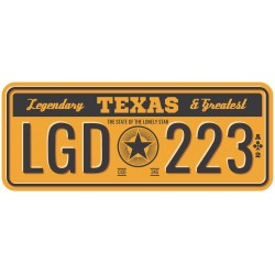 Sticker plaque Kansas BBF 9345