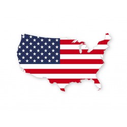 Sticker United States aigle