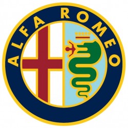 Stickers Alfa Roméo vintage