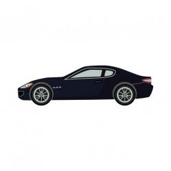 Sticker voiture basse jaune